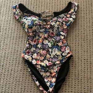 Floral one piece